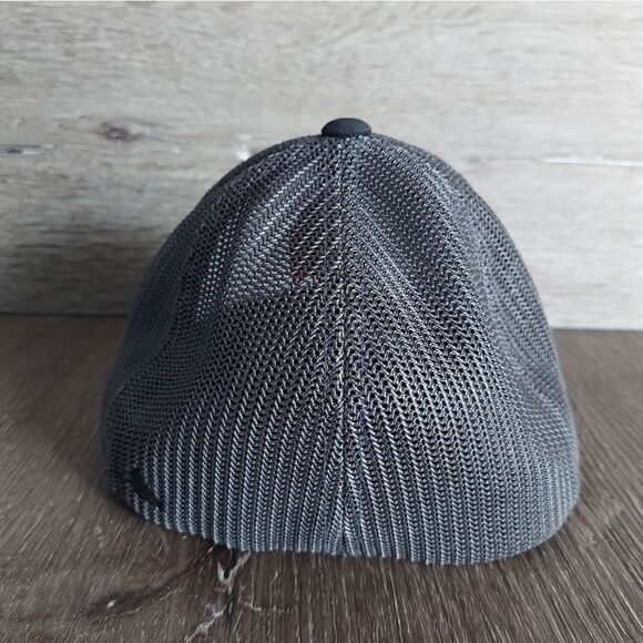 PACIFIC HEADWEAR CDA IDAHO LOGO BLACK GRAY FITTED HAT YOUTH 6 3/8 - 6 7/8 - Picture 4 of 6